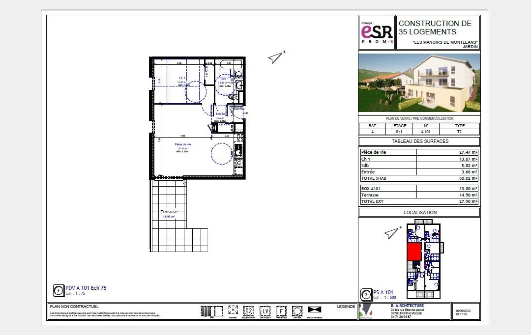 Annonces VIENNESUD : Appartement | VIENNE (38200) | 50 m2 | 179 000 &euro; 